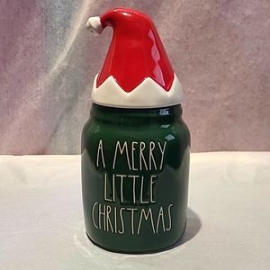 Rae Dunn A Merry Little Christmas Canister Brand New no tags